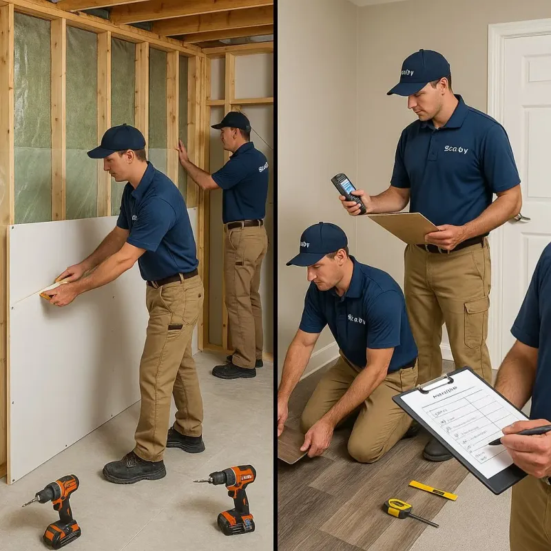 Repairs and Reconstruction process in Dell Rapids, SD